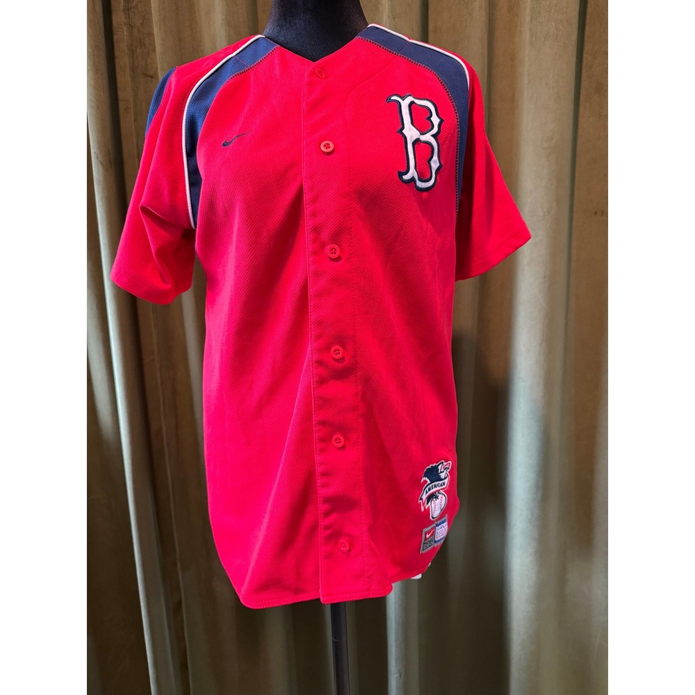 Nike Boston Red Sox Kevin‎ Youkilis 20 Baseball Jersey Red Youth Large 4952